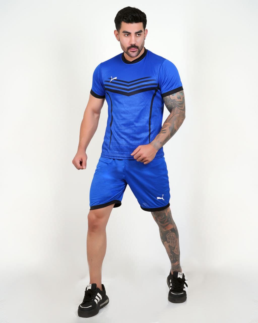 ست پیراهن شورت فوتبال PUMA کد 0011