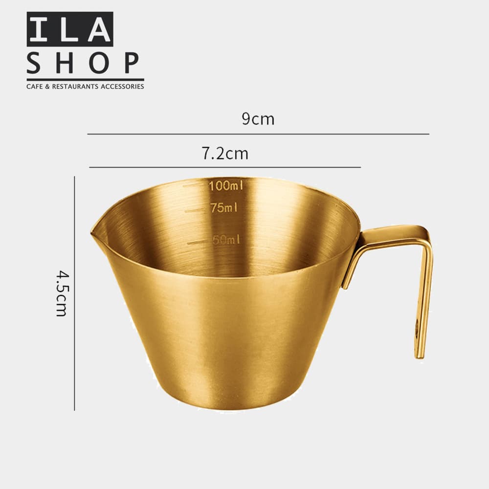 پیچر شات استیل طلایی یک عددی ایلا