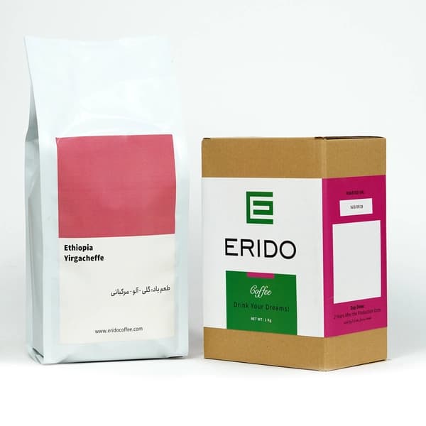 قهوه تخصصی %100 عربیکا (اتیوپی-یرگاشف) 250 گرمی