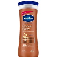 لوسیون بدن وازلین مدل cocoa glow - حجم ۴۰۰ میلی لیتر