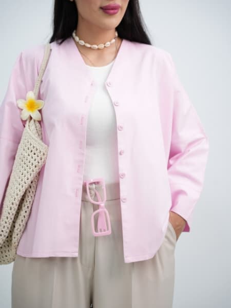 شومیز پشت پیله دار ملودی کد6197