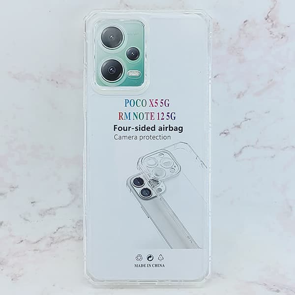 قاب گوشی ژله ای شفاف برای شیائومی Redmi Note 12 5G / Poco X5 5G کد CBP-2572