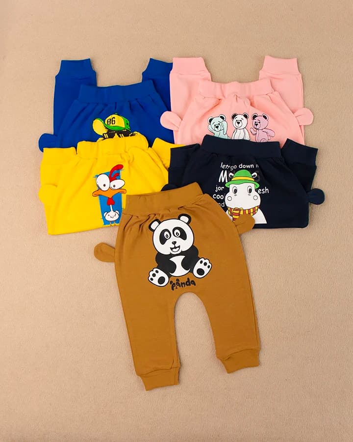 شلوار تک نوزادی پشت چاپ