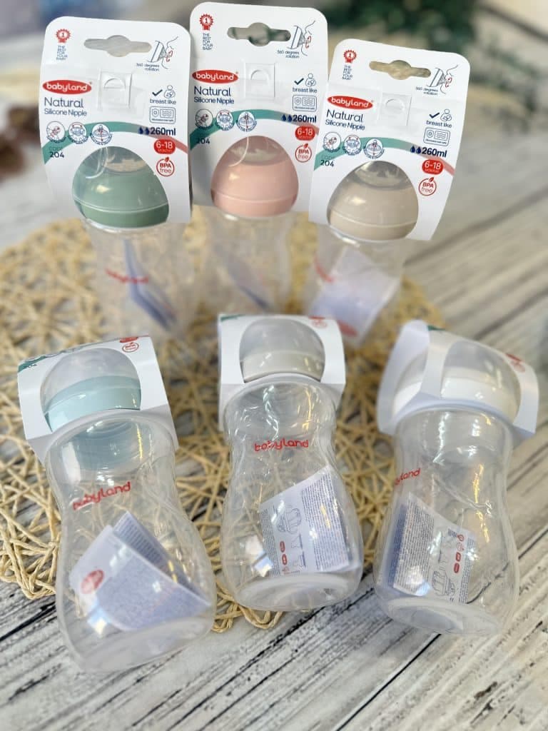 شیشه شیر PP نچرال ( بی بی لند 204 ) نوزادی و کودک کد 42001