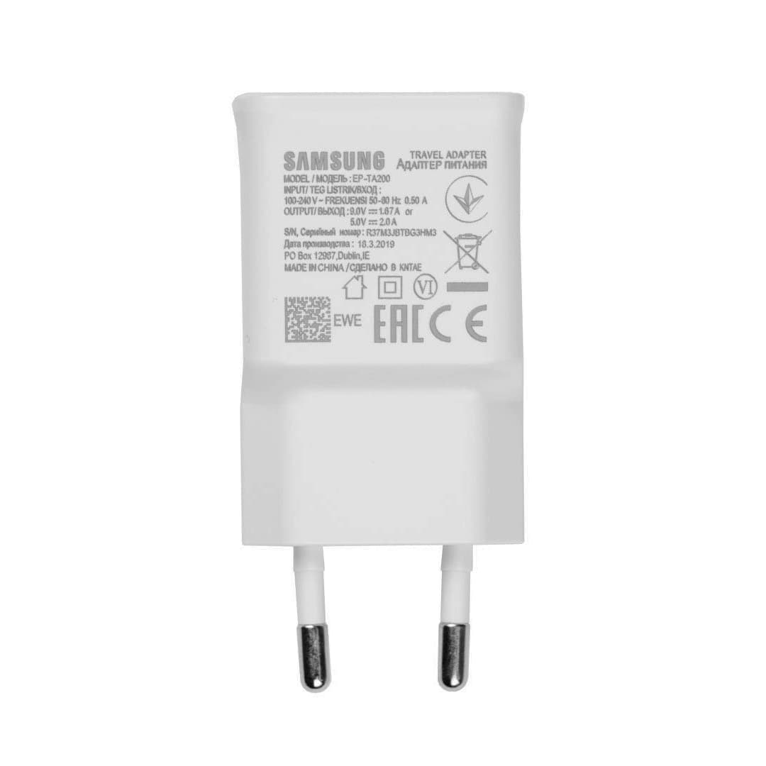 شارژر دیواری فست شارژ تک پورت سامسونگ مدل TA200 S10 RFT