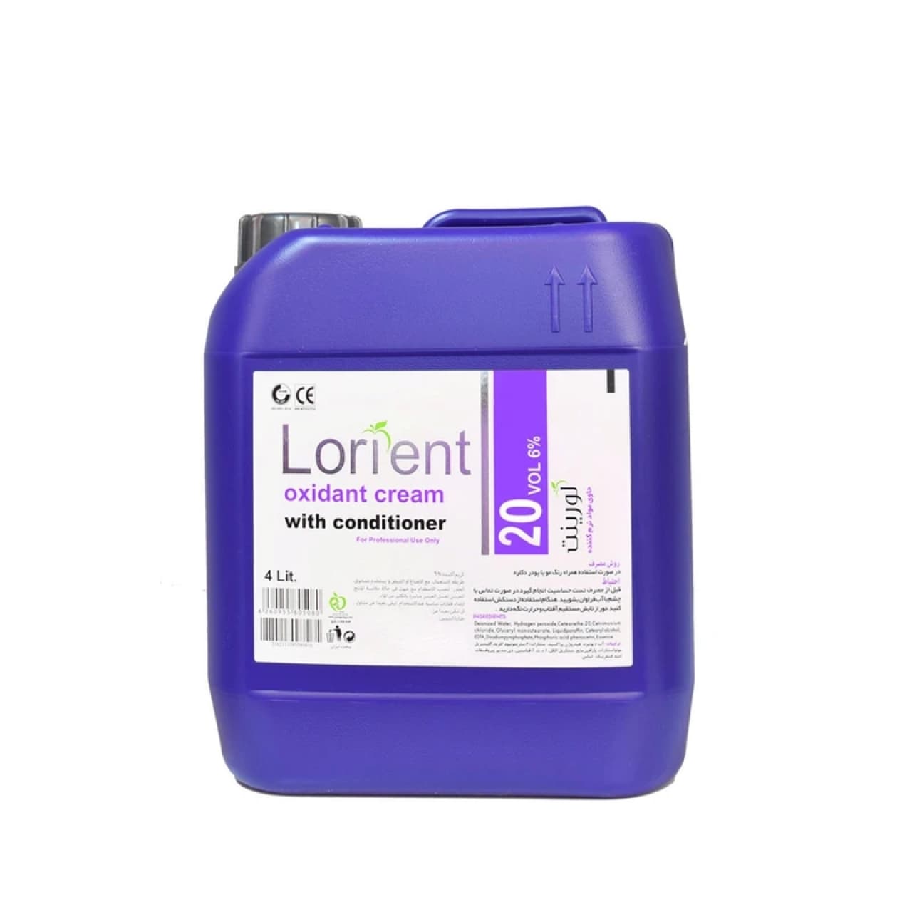 کرم اکسیدان لورینت مدل vol 20 شش درصدی حجم 4000 میلی لیتر