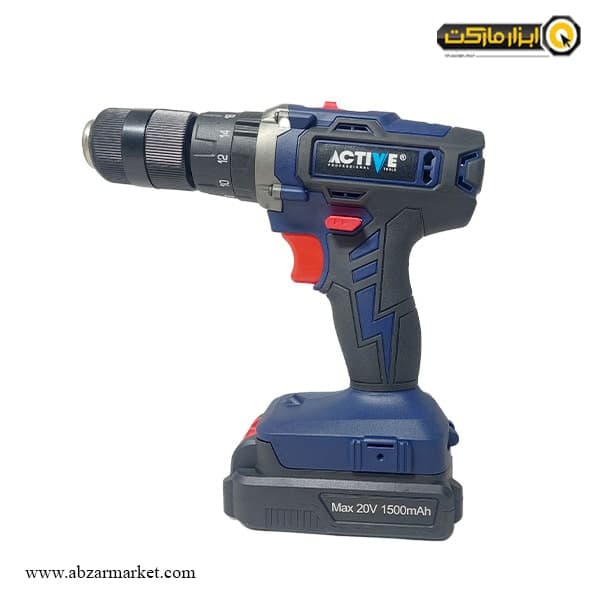 دریل شارژی چکشی اکتیو لیتیوم 20 ولت مدل AC-3520I