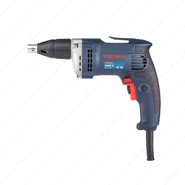 پیچ گوشتی برقی 570 وات کد 0860S برند توسن