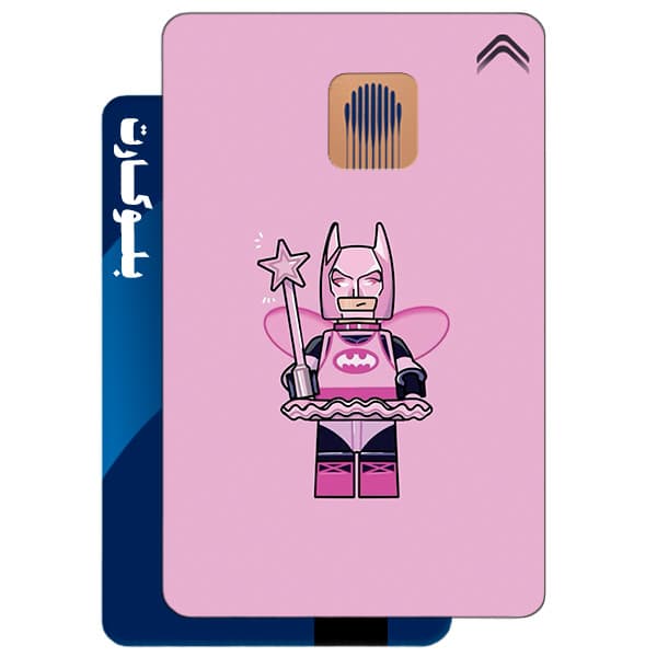 استیکر بلوکارت مدل بتمن فانتزی کد CAF764-KB