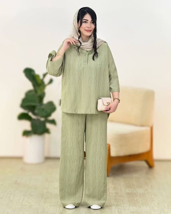 شومیز و شلوار زنانه مدل مانلی