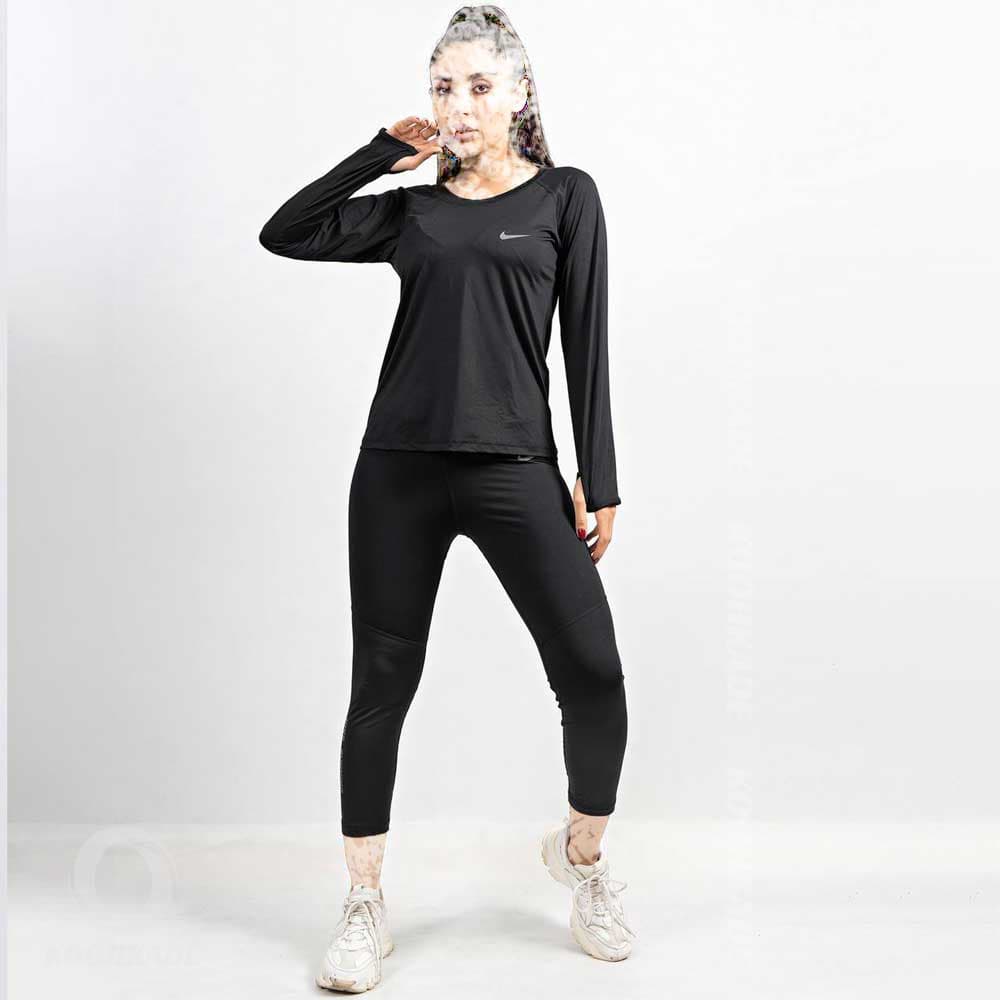 ست تیشرت آستین بلند و لگ