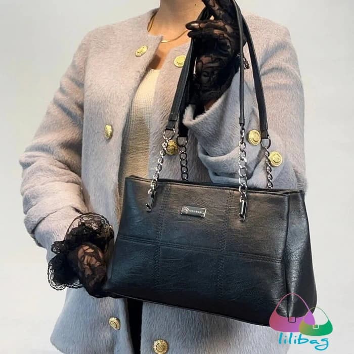 کیف زنانه سه خانه کد 13018