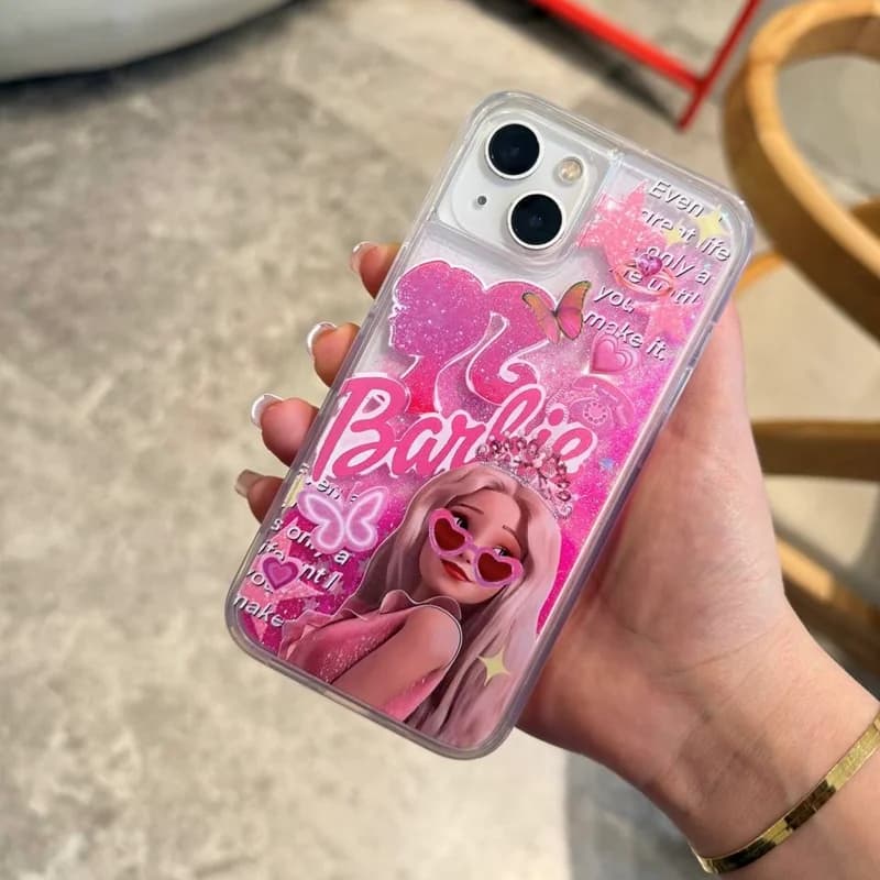 کاور گوشی آیفون باربی اکواریومی