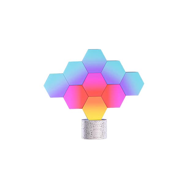 لامپ هوشمند ColoLight مدل Hexagon 9Pcs