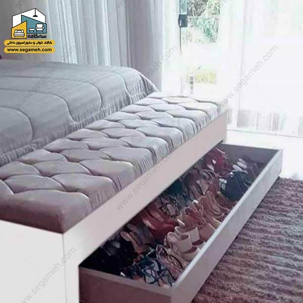 جاکفشی نیمکت دار کد JKP110