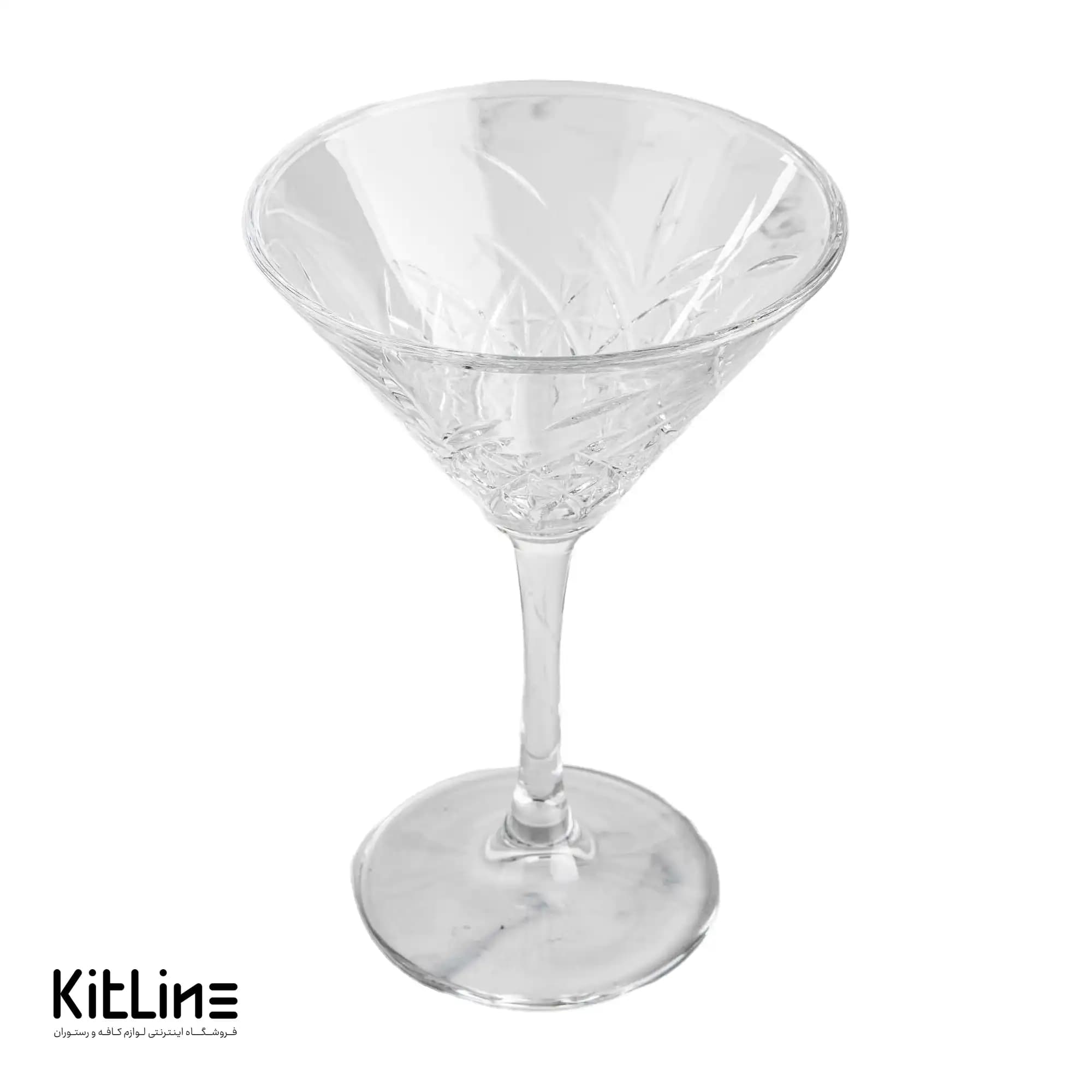 جام بلور ۲۳۰ میلیلیتری پاشاباغچه مدل تایملس (ست ۴ عددی)