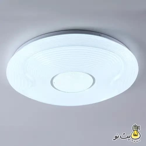 چراغ سقفی لوکس سه حالته طرح دونات