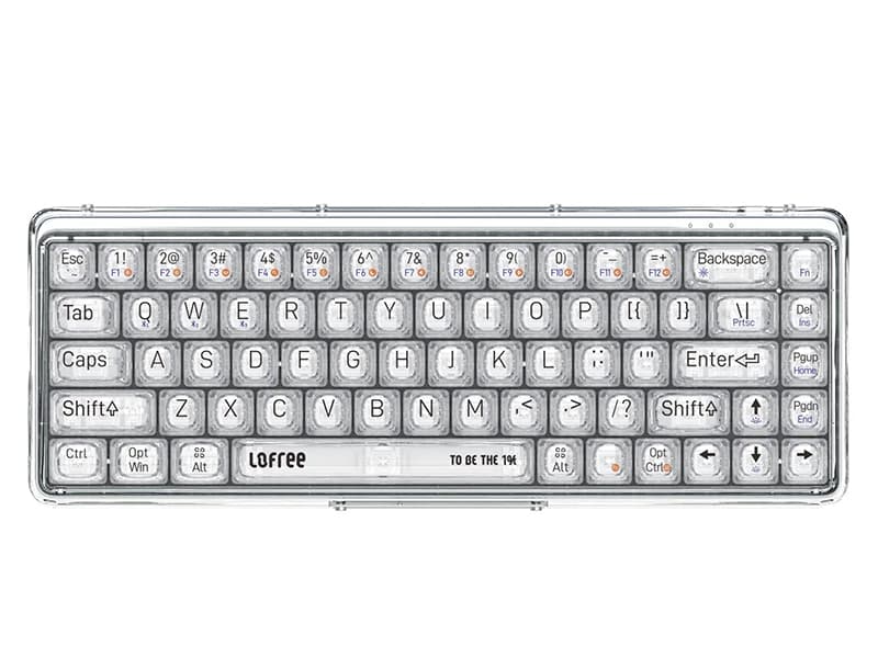 کیبورد بی سیم مکانیکی LOFREE OE907 1% Jelly Wireless Mechanical Keyboard