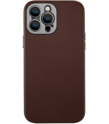 کیس چرم سندمارک مدل Sandmarc Pro Leather Case - سازگار با آیفون ۱۴ پرومکس - رنگ قهوهای