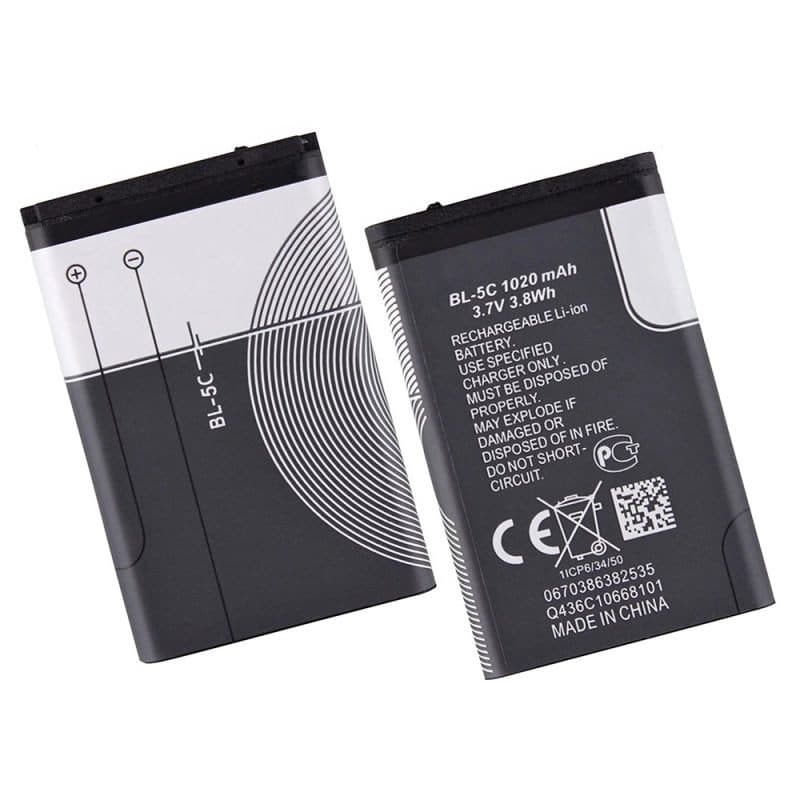 باتری اصلی گوشی نوکیا Nokia 105 2015 2 sim مدل BL-5C