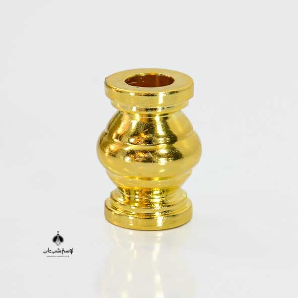 قرقره پلاستیکی بزرگ طلایی