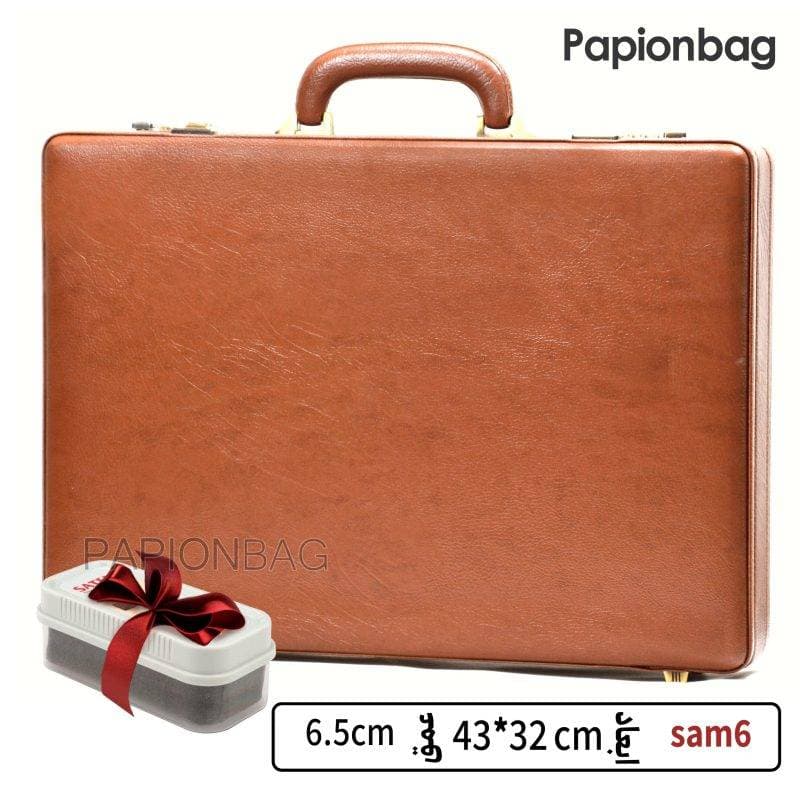 کیف سامسونت چرم مدل sam6 (کوچک)+ واکس رایگان