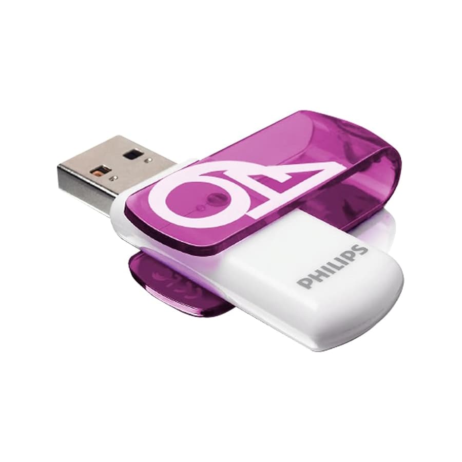 فلش مموری فیلیپس مدل Vivid FM64FD05B ظرفیت 64 گیگابایت