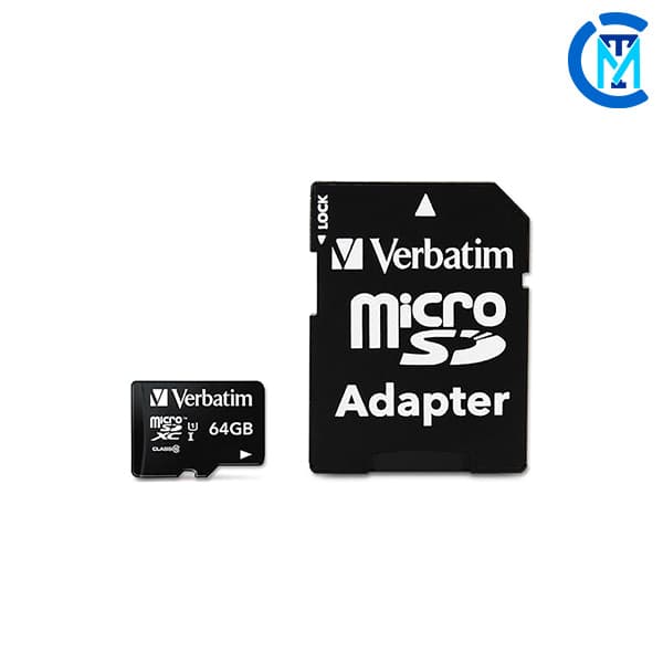 کارت حافظه Micro SDXC ورباتیم مدل Premium سرعت 90MB ظرفیت 64 گیگابایت