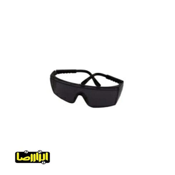 عینک ایمنی تک پلاست مدل بدون فریم دودی