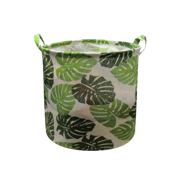 هانسل سبد وسایل دسته دار 35 سانت گرد لمینیت طرح برگ