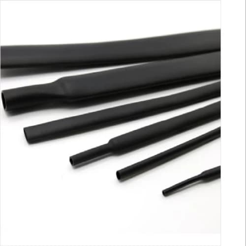 وارنیش حرارتی سایز 2mm مشکی - 1 متری