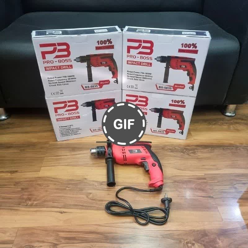 دریل ۱۳ چکشی پرو باس مدل 5835