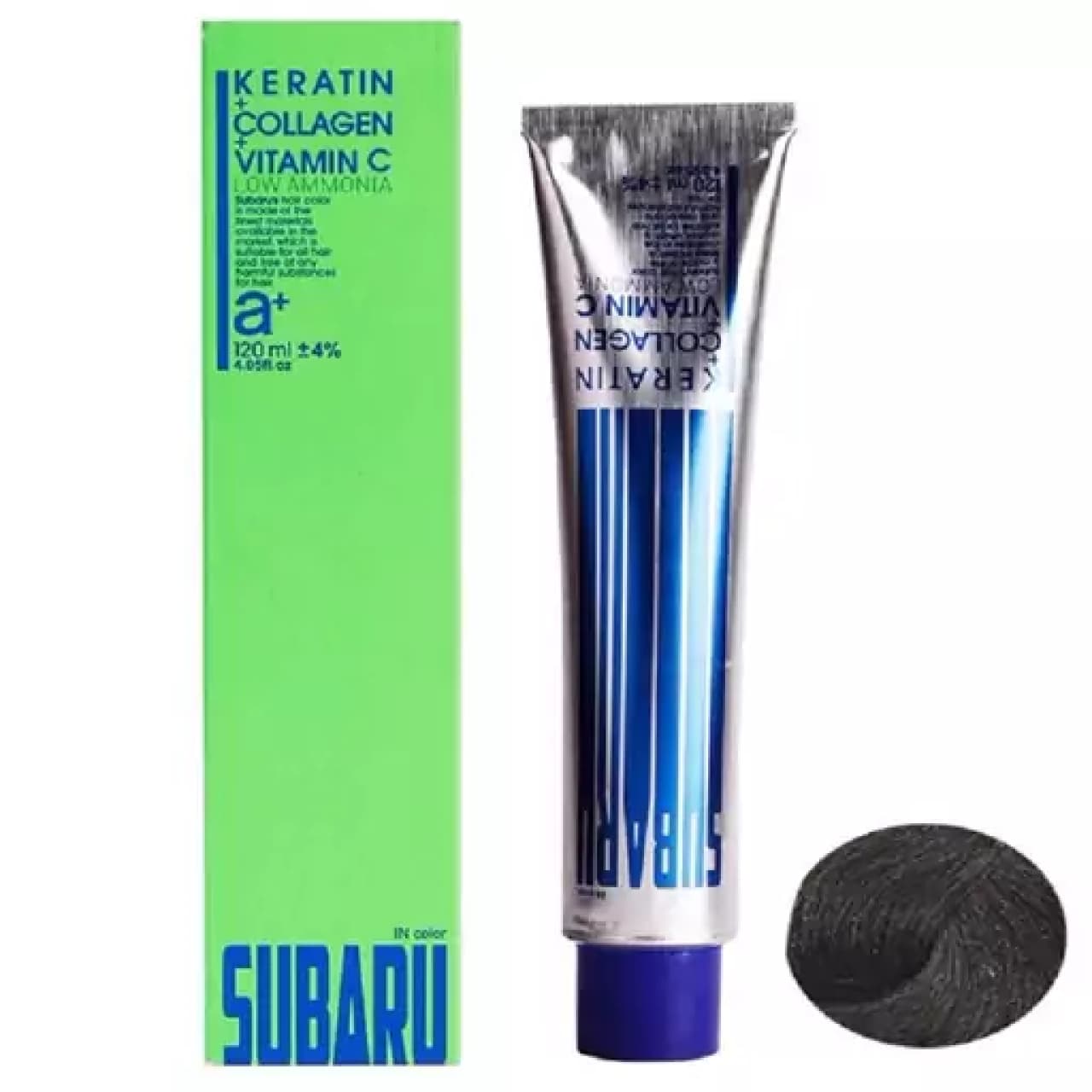 رنگ مو مردانه سوبارو شماره F1 رنگ مشکی حجم 120 میلی لیتر