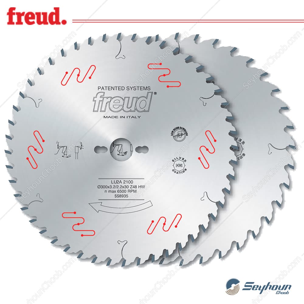 تیغ اره الماسه چوب بر قطر 30 سانتی متر 48 دندانه فرود مدل LU2A 2100