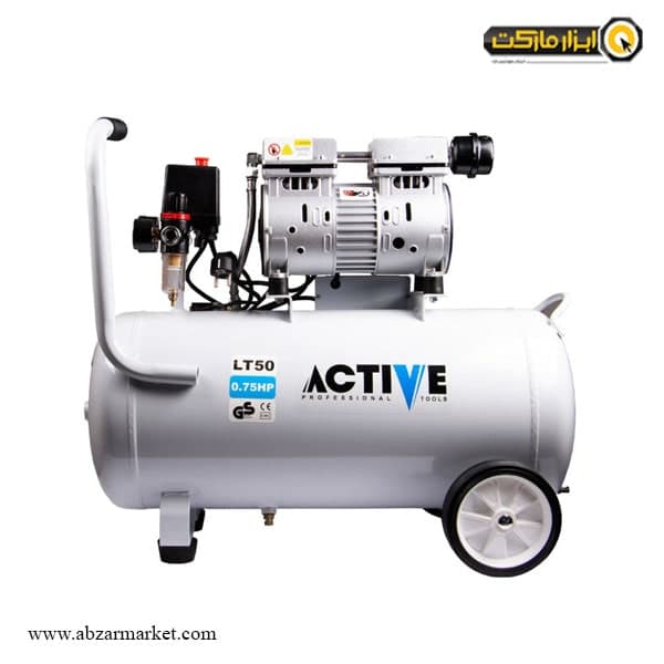 پمپ باد سایلنت اکتیو 50 لیتری مدل AC-1150SP