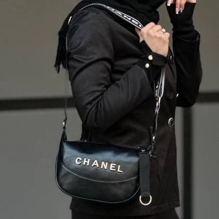 کیف دوشی زنانه شنل مدل CHANEL496