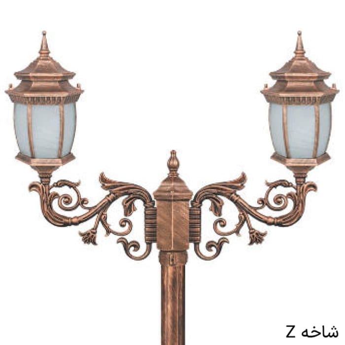 چراغ خیابانی دوشاخه معبد خمره ای