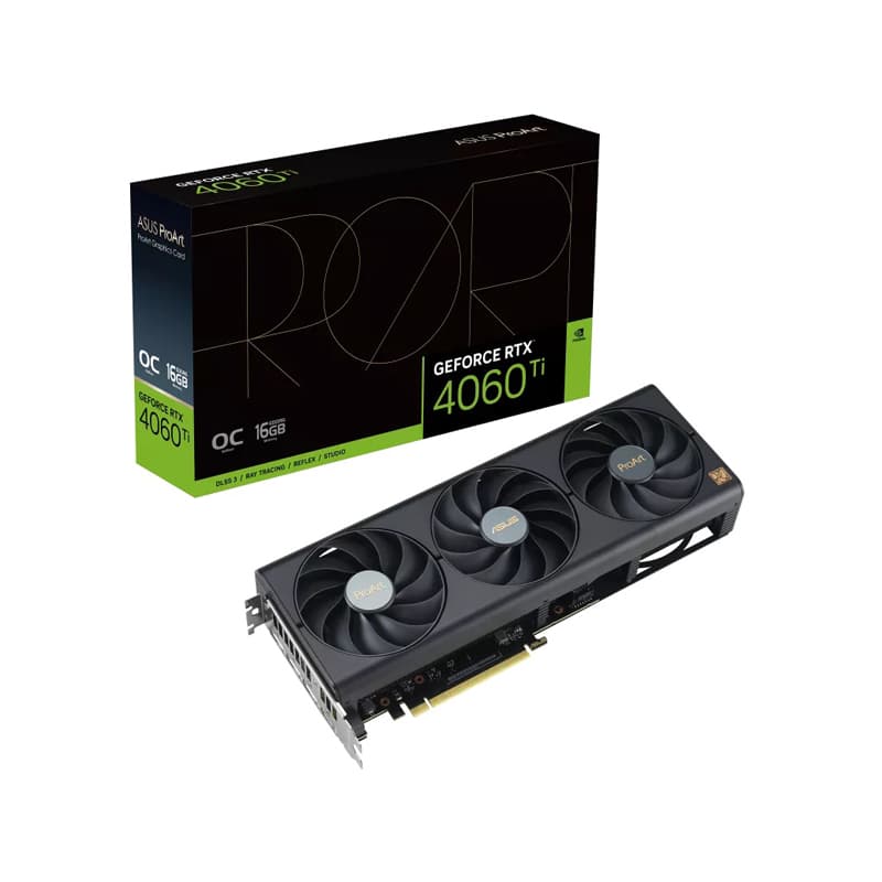 کارت گرافیک ایسوس مدل ProArt RTX 4060 Ti 16GB OC