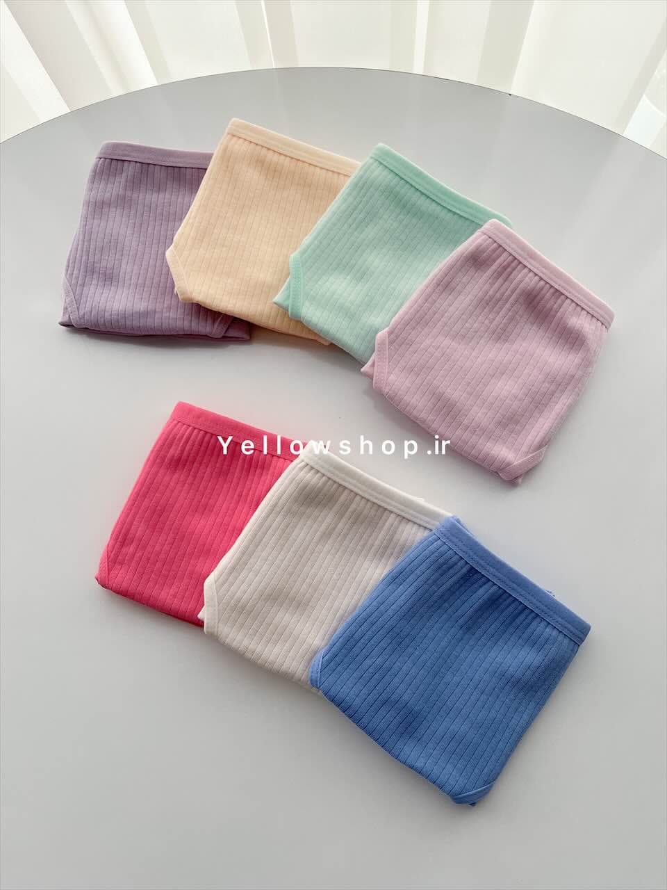 شورت کبریتی اسلیپ زنانه کوزا KOZA سایز بزرگ پک هفت تایی کد 21122