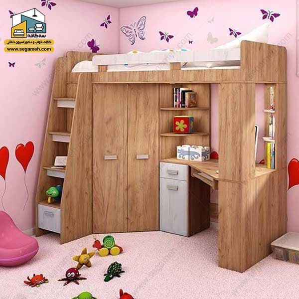 تخت خواب دو طبقه BTDP91