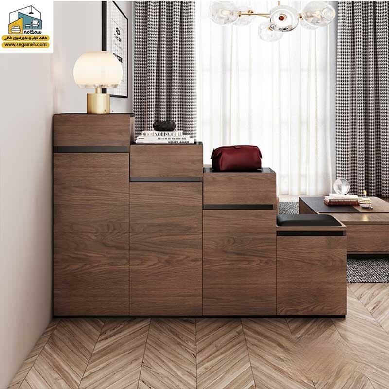 جاکفشی نیمکت دار کد JKP05