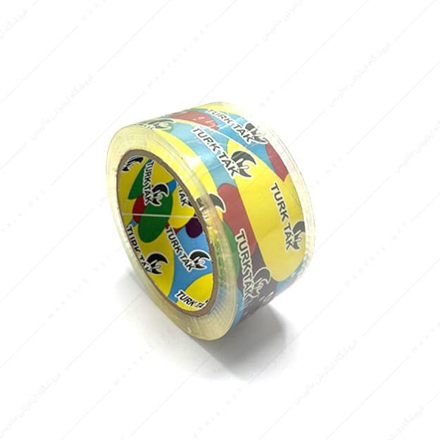 چسب نواری شیشه ای پهن عرض 5 سانتی متر برند ترک تک