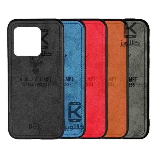 قاب پارچه ای گوشی شیائومی Redmi Note 14 4G مدل گوزنی