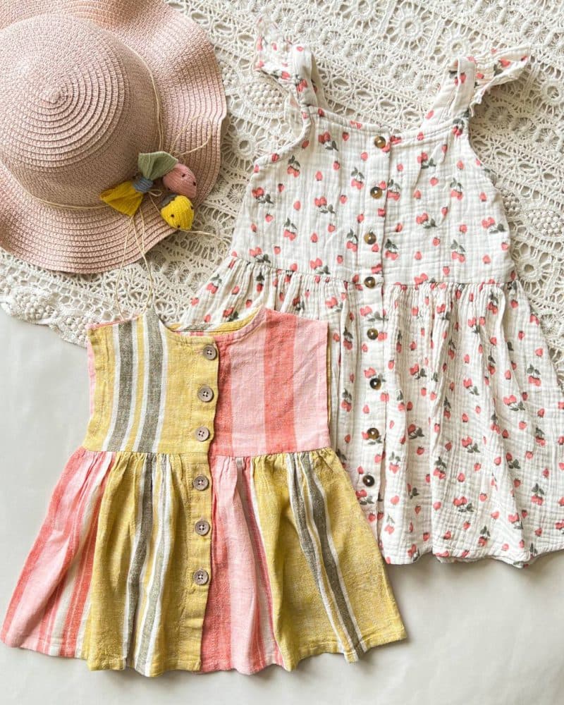 پیراهن موسلین توت فرنگی hema , لینن راهرا next