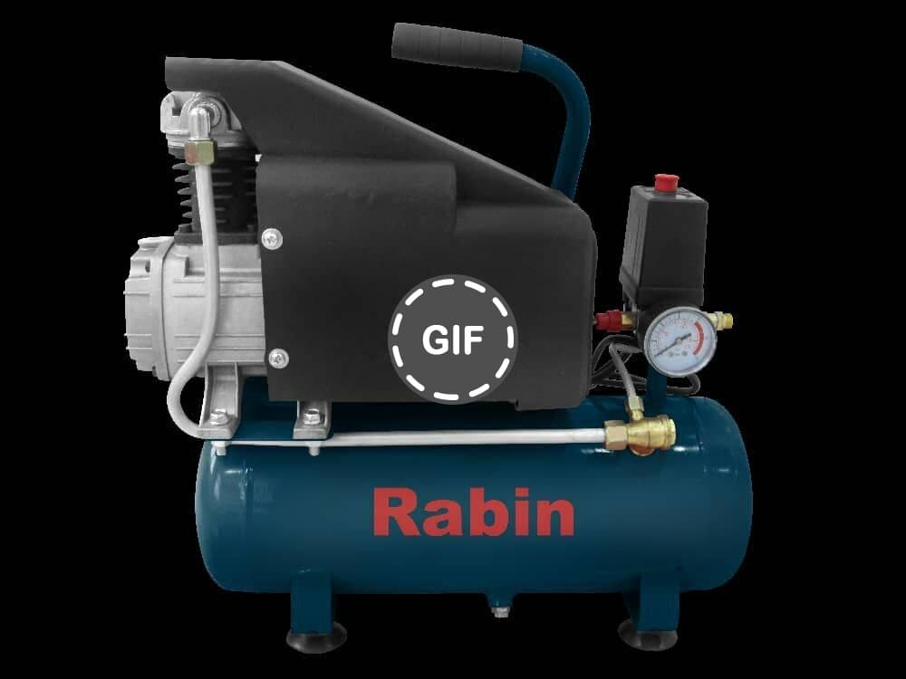کمپرسور باد 10 لیتری روغنی رابین