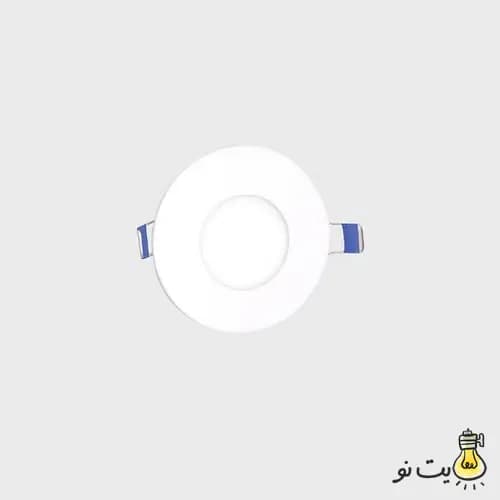 پنل SMD توکار گرد 7 وات یکتا افروز طرح یکتا