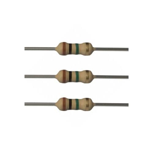 مقاومت (۱) مگا اهم ۱/۴ وات