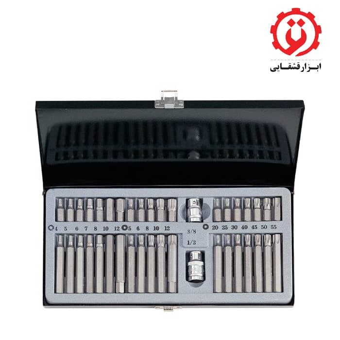 جعبه بیت کوتاه و بلند 1/2 و 3/8 اینچ درایو فورس مدل 4401