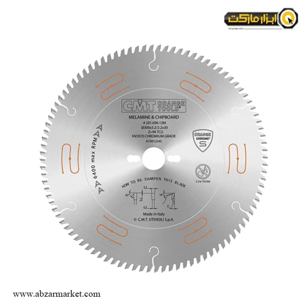 تیغ اره الماسه MDF بر سی ام تی 300x96 مدل 281.696.12m