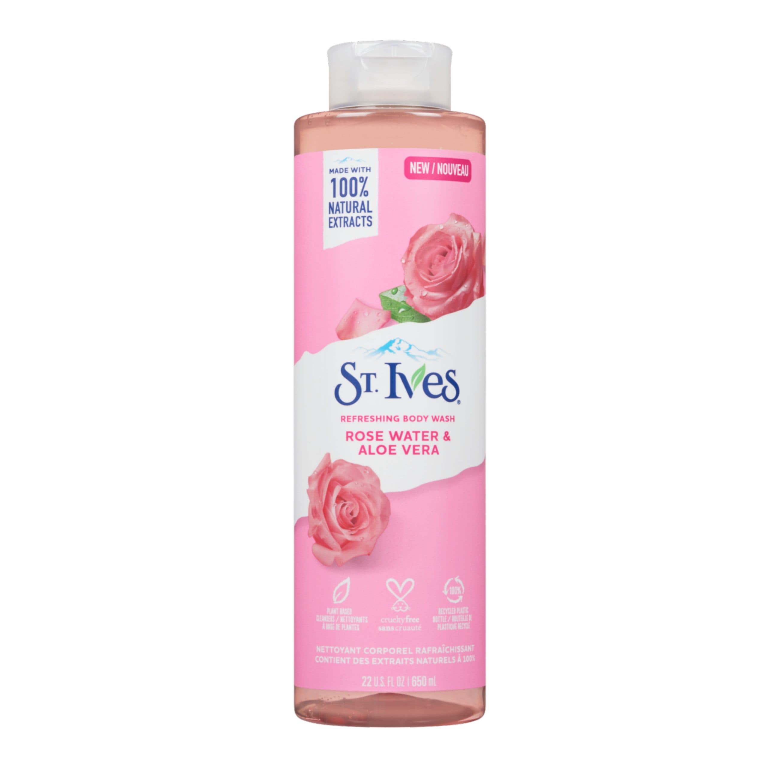 شامپو بدن گل رز و آلوئه ورا سینت ایوز 650 میل